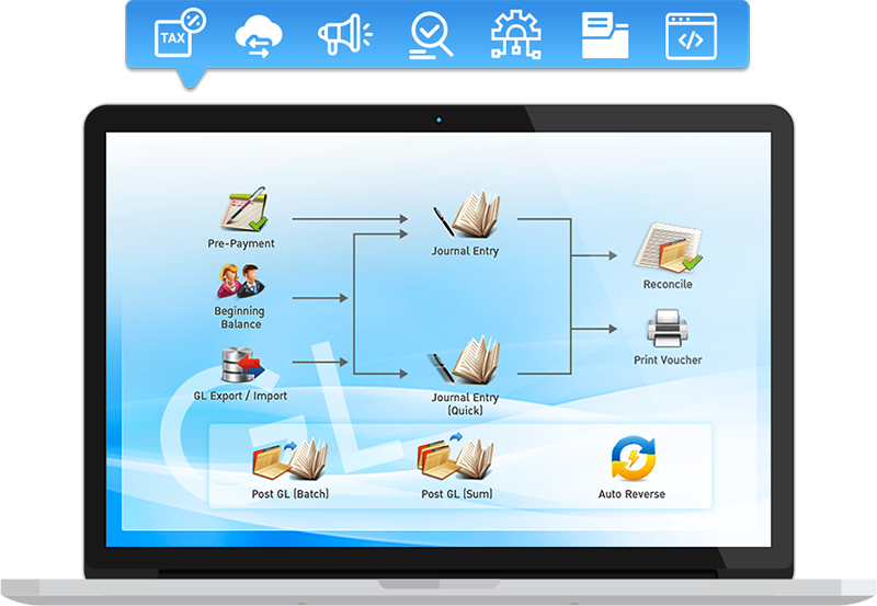 โปรแกรมบัญชีสำเร็จรูป Prosoft WINSpeed