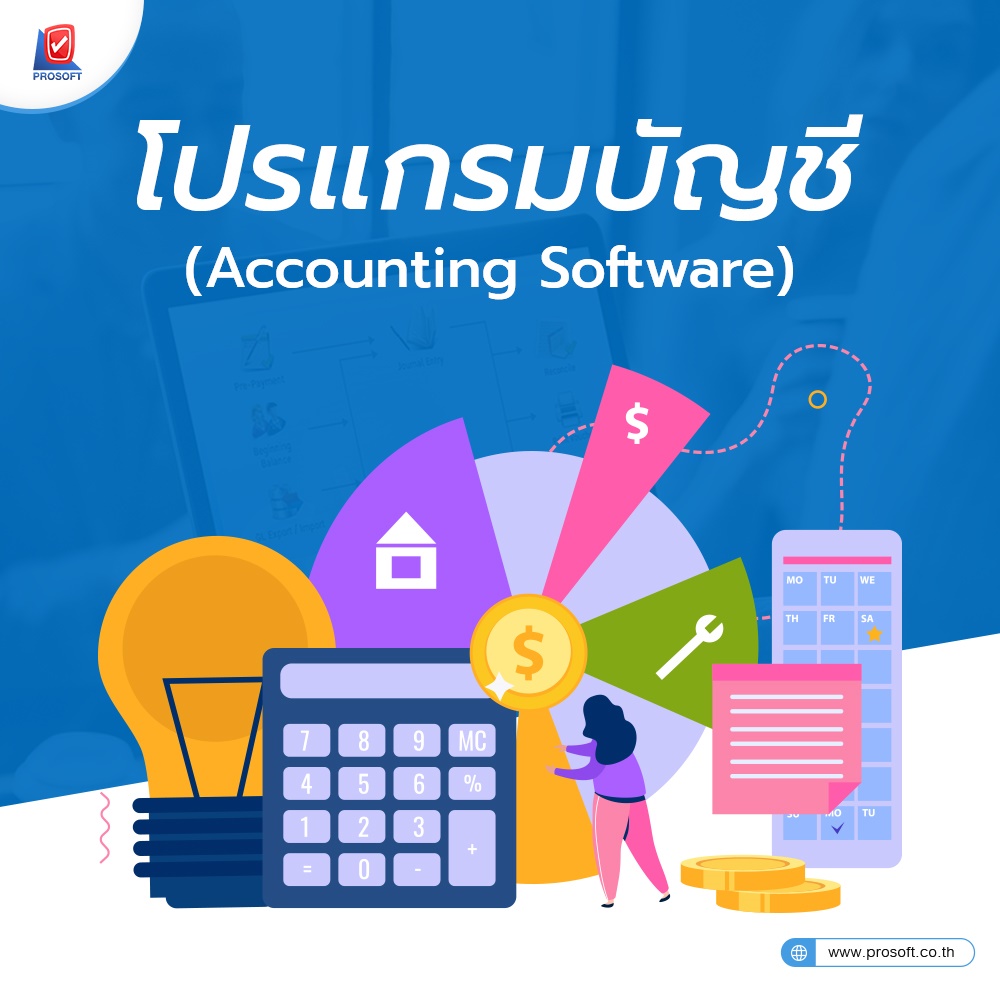 โปรแกรมบัญชี (Accounting Software)